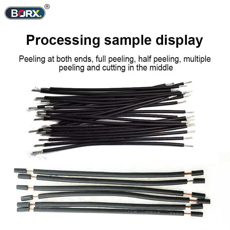 16 Square pvc insulated copper and TF wire stripping machine glass wire peeling computer machine for electronic cable factory