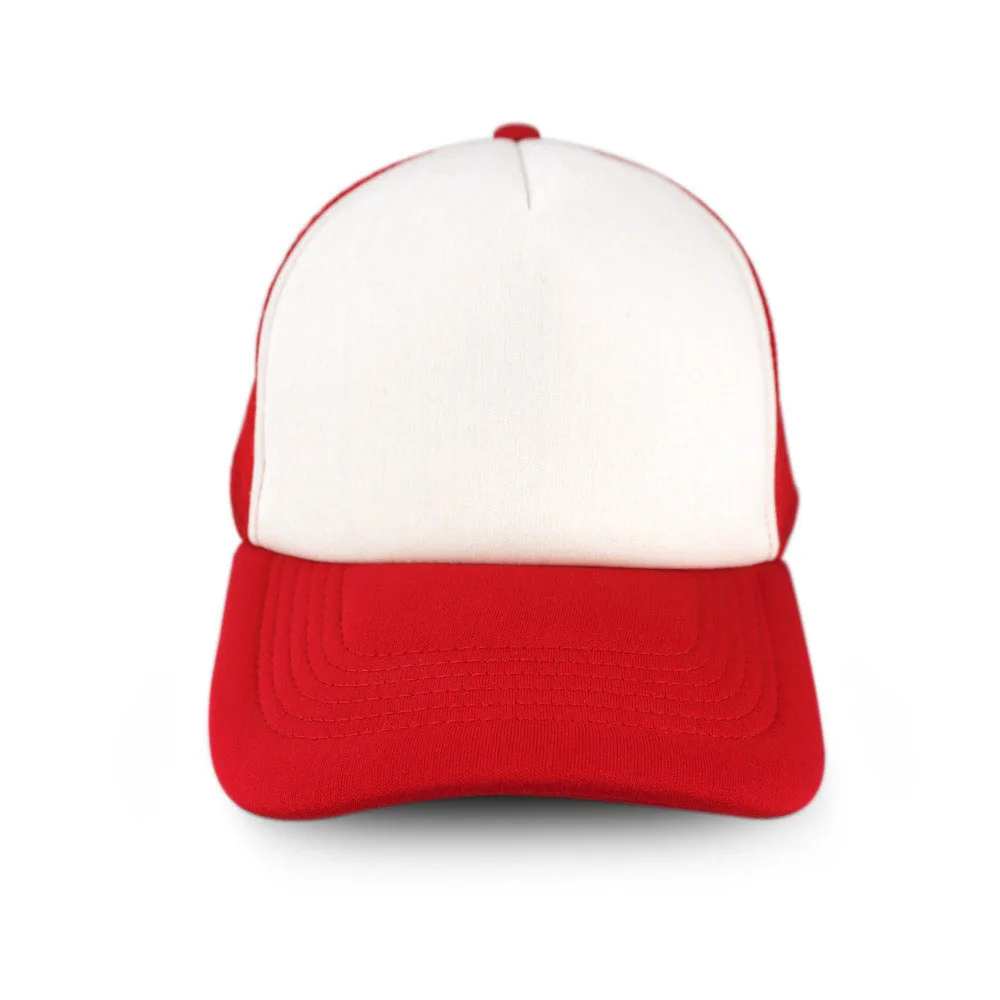 
Factory Custom winter cap sponge polyester mesh cap printing kid 52cm trucker Hats 