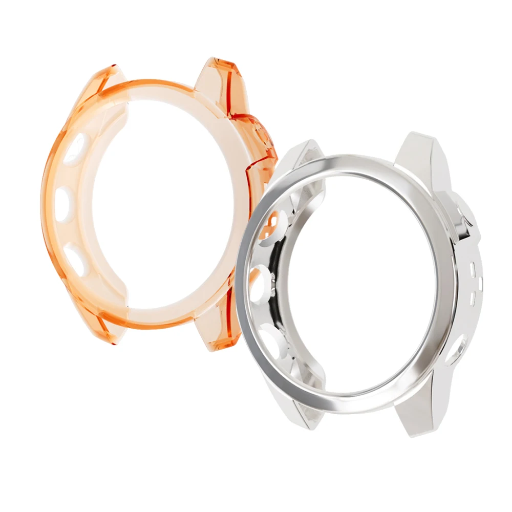 New Hollow Bumper Protector Watch Cover For Garmin Fenix 7 Clear TPU Watch Case For Garmin Fenix 7 7S 7X 5X 245