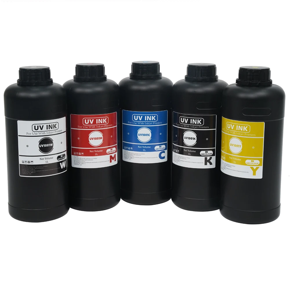 1000ml 8 Color Varnish UV Ink Manufacturer UV Invisible Transparent UV DTF Ink For EPSON