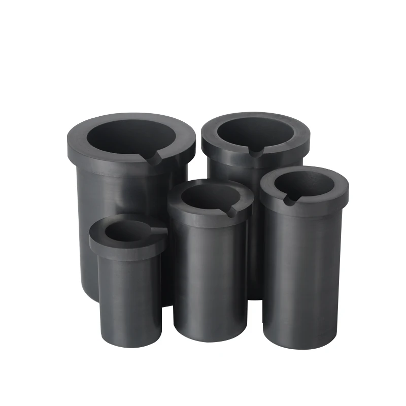 High purity graphite melting crucible F1 F2 F3 F4 F5 F6 F9 F12  high quality crucibles for gold silver copper melting