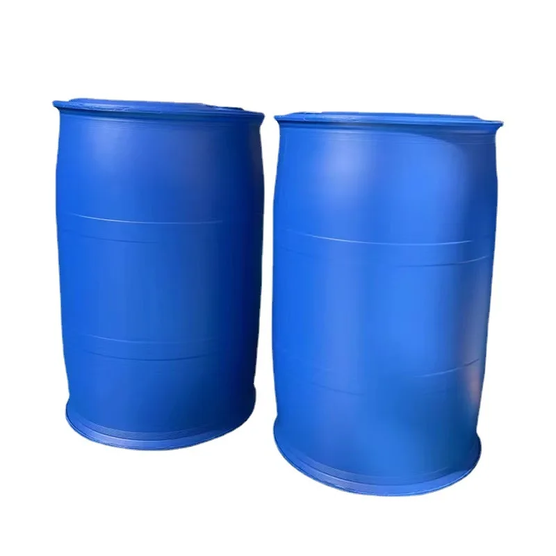 200L chemical plastic drum 200L oil drum closed mouth double ring drum acid and alkali resistant industrial waste liquid barrels