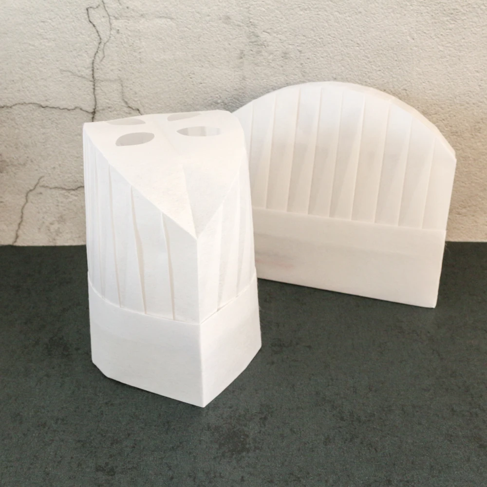 
Disposable non woven chef hat/Custom Design Cheap price Non Woven Fabric Material Chef Hat For Restaurant 