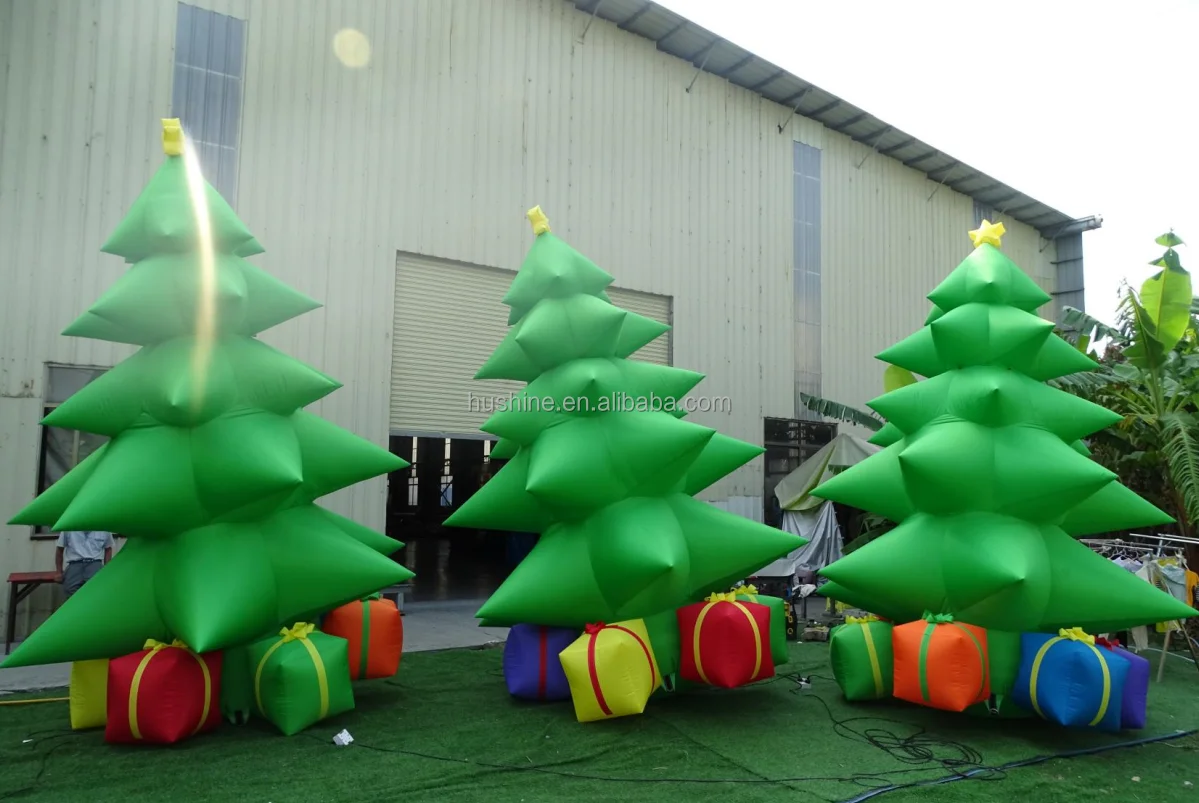 giant inflables de navidad airblown Inflatable Christmas Outdoor Lighted Yard Decoration inflatable Christmas tree for sale