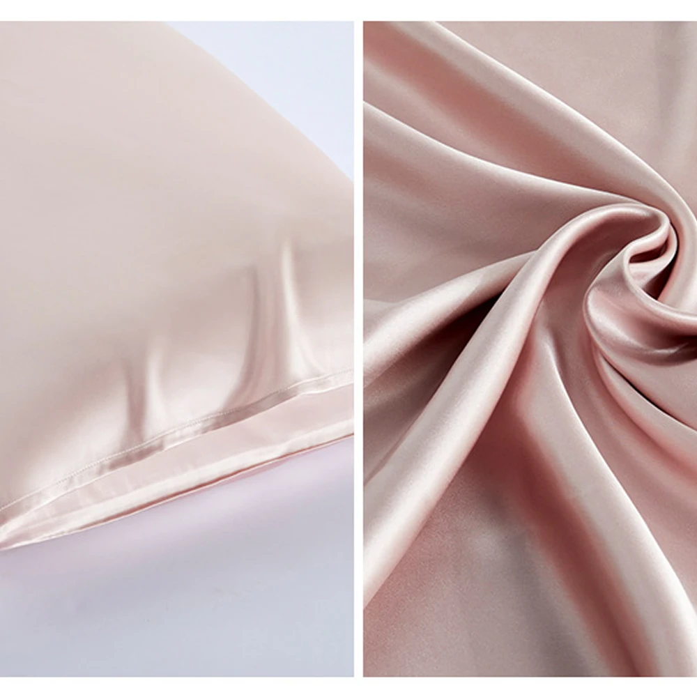 OEKO Tex-100 manufacture custom luxury 4 gift set of silk pillow case eye mask headband and slippers pure silk travel set