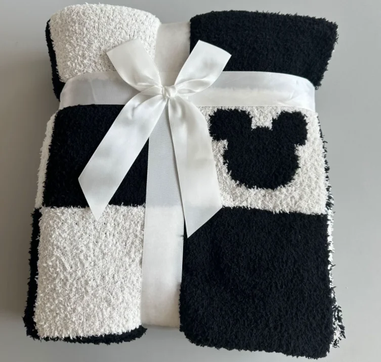 2024 вязаные одеяла из микрофибры