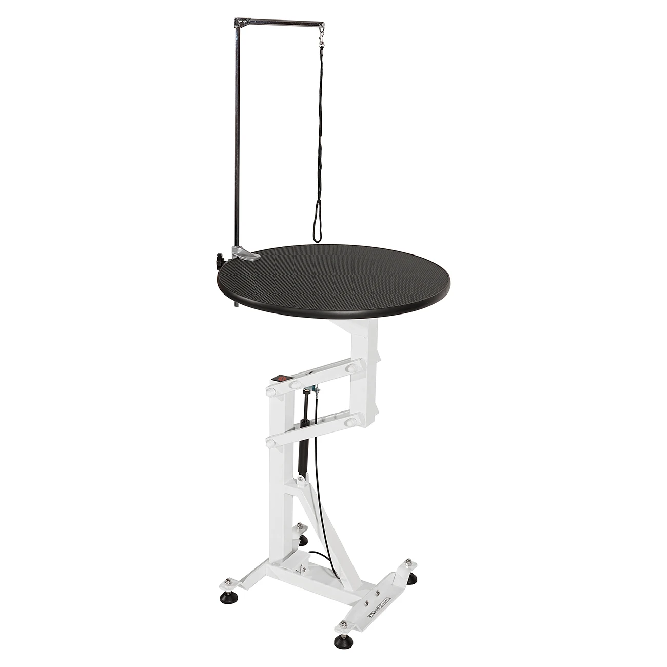 Electric adjustable height pet table low noise Factory supply quality assurance Dog Grooming Table Round Tabletop Table