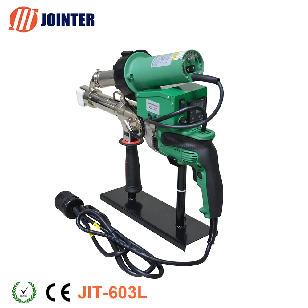 Japanese Powerful Drill PP HDPE Sheet Plastic Hand Extruder Machine for Sale