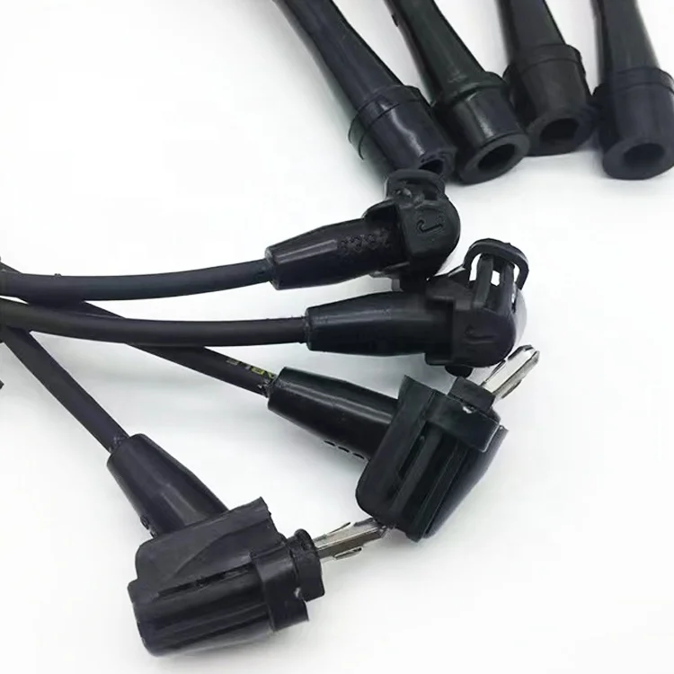 90919-22327 90919-22325 90919-22373 Ignition Lead Cable Spark Plug Wires 5mm For 93-97 Geo Celica Corolla L4 1.6L Cable de Bujia