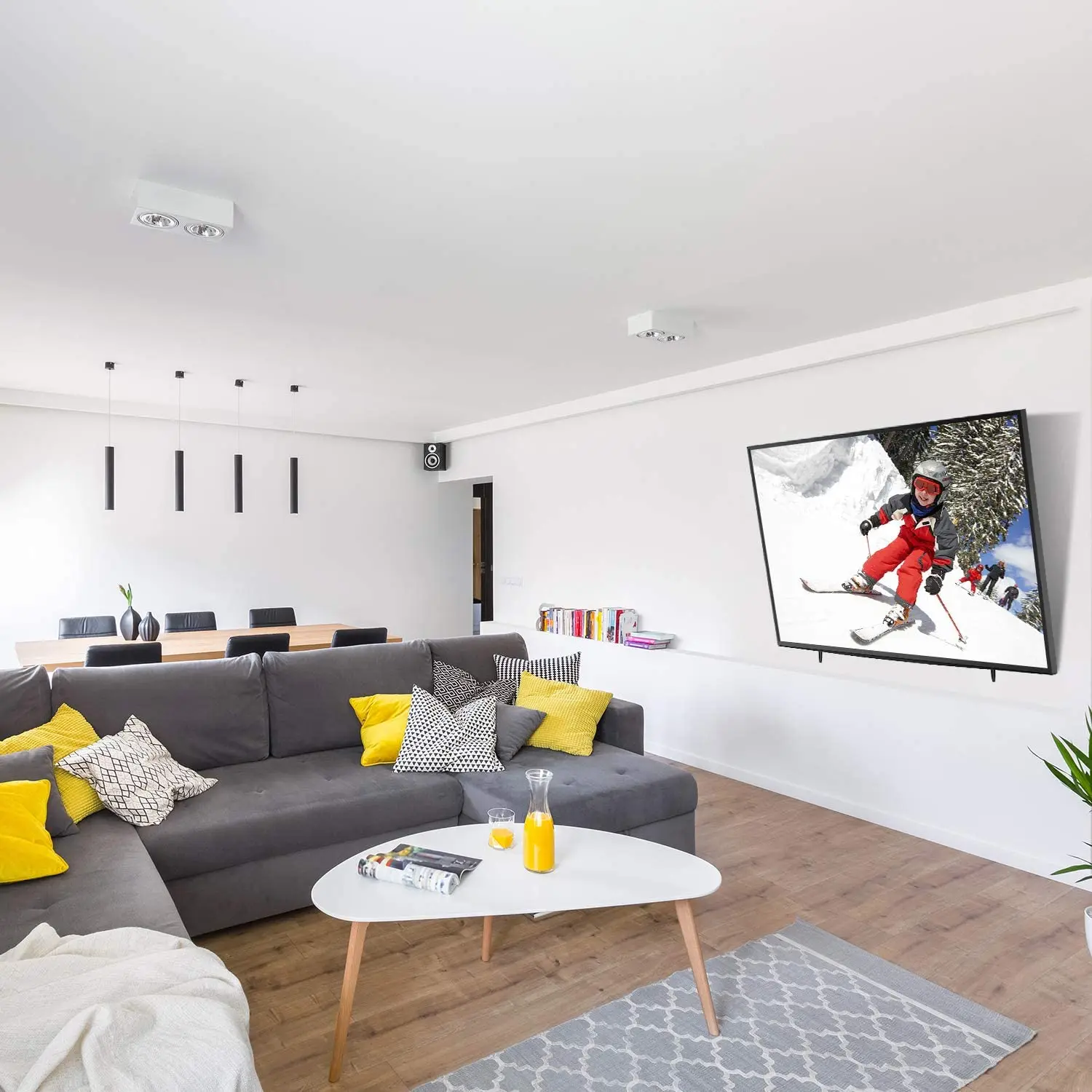 Universal TV Wall Mount Bracket For Most 32-95 Inch LED Plasma Tilting TV Mount Up To VESA 800x500mm