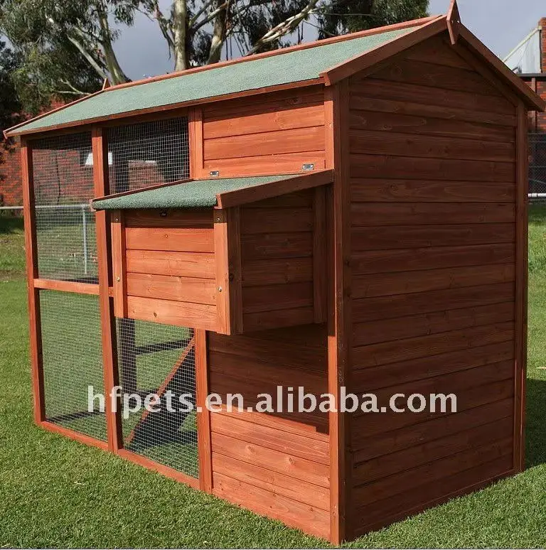 Large Cheap Outdoor Pet Hen House Chicken Cage Wooden Chicken Coops With Running Cage
