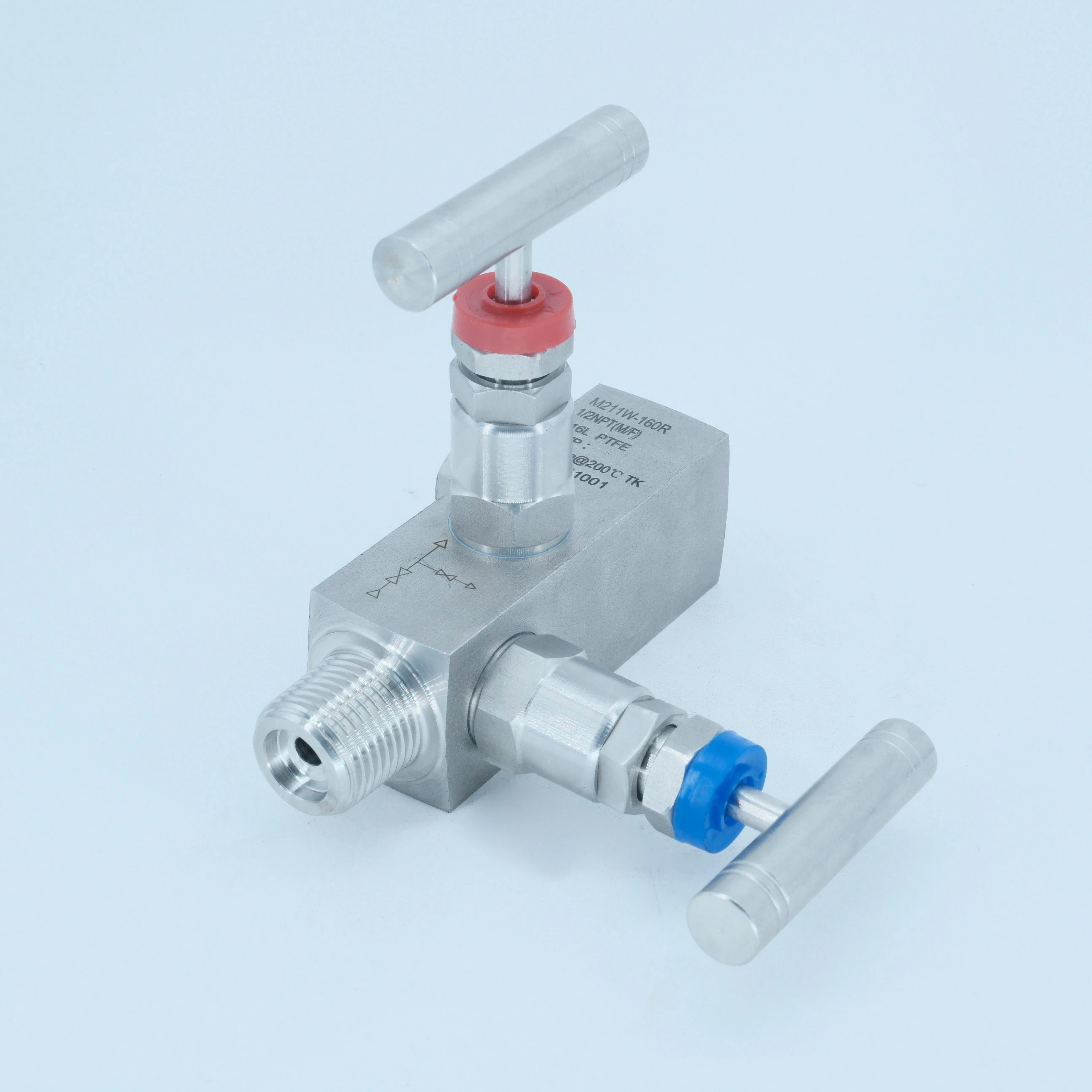 EF-3 two valve group 304 316L stainless steel integrated two valve group pressure gauge pressure transmitter two  valve group