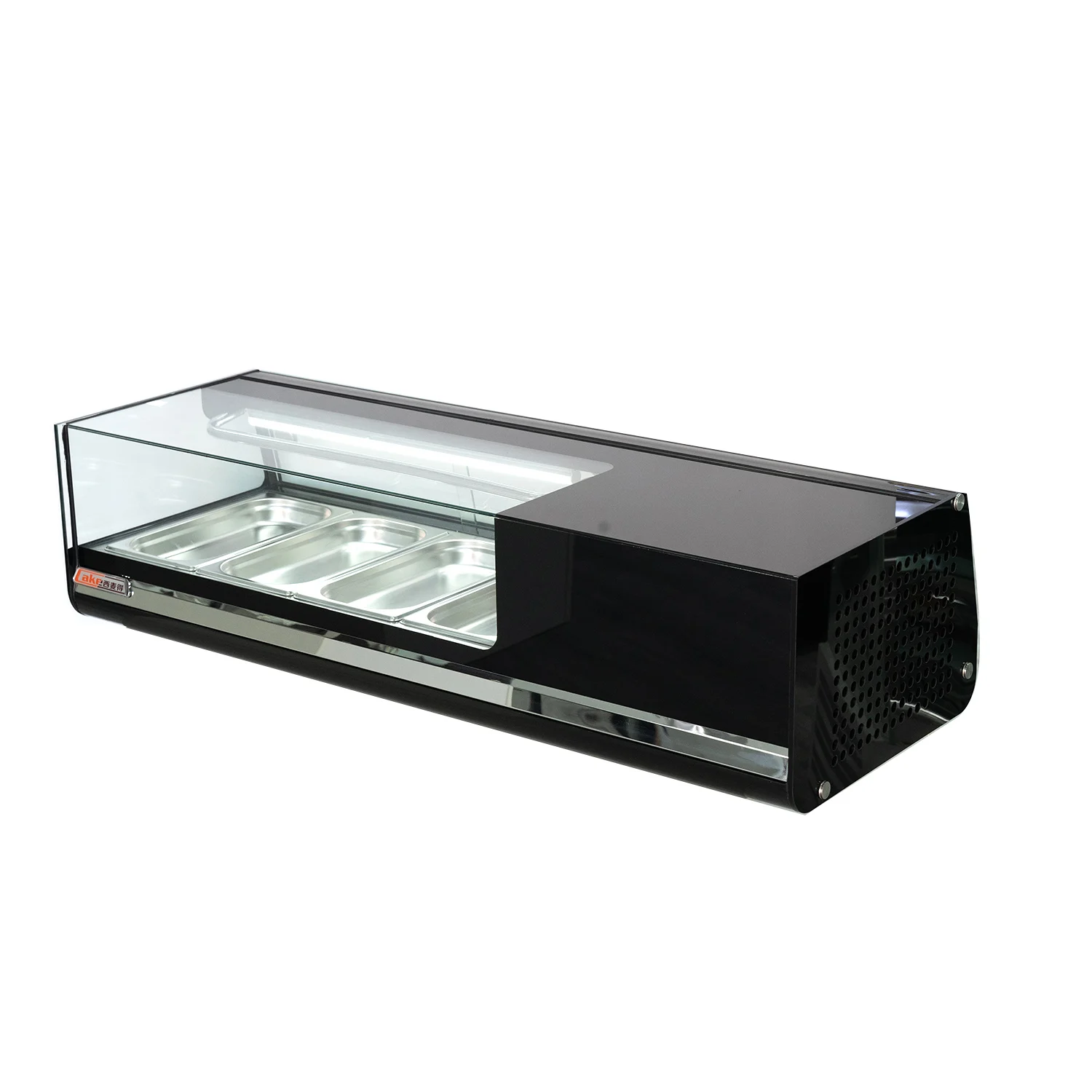XiMaiD SSH-5 LED 2 layer Small Counter Top refrigerated sushi showcase For Sale