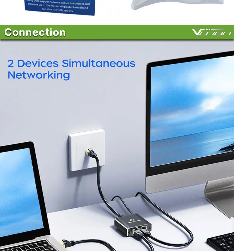 1x2 1000M LAN adapter (4)