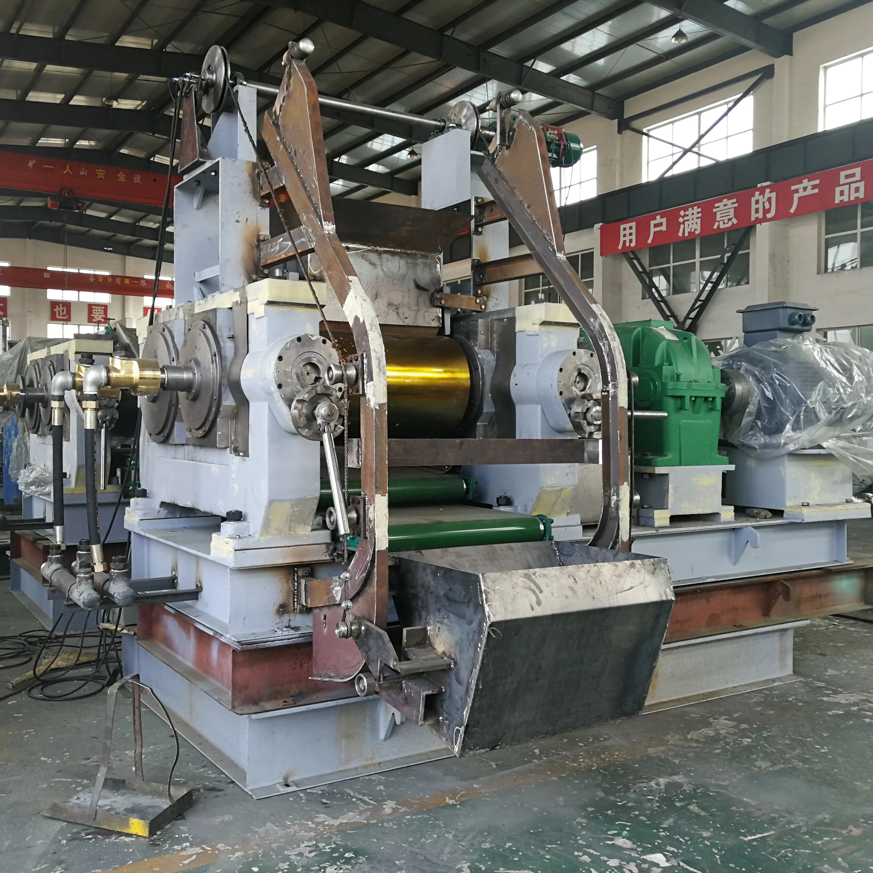 XY-3r 400*1200 Rubber Calender Machine / Rubber Sheet Calendering Machine