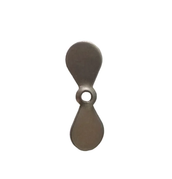 Small Prop Blade Stainless Steel Tail Propeller Spin Fishing Lure Blades Accessories Tackle Craft