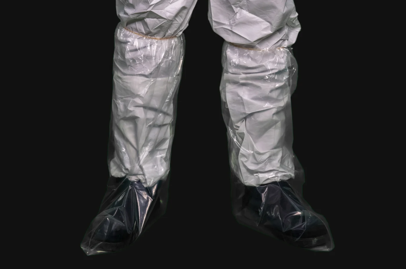 Hot Sale Waterproof Disposable foot Cover PE Boots for Animal Husbandry