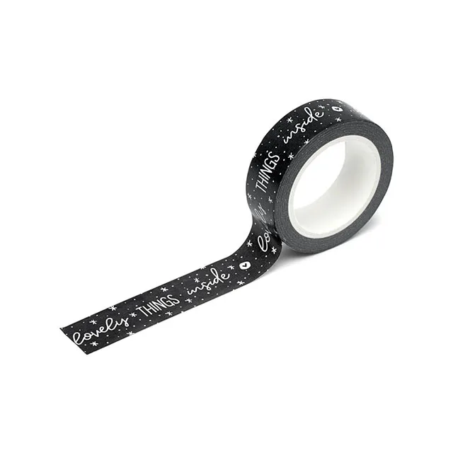 Custom logo pattern printed kpop idol washi tape for fan event