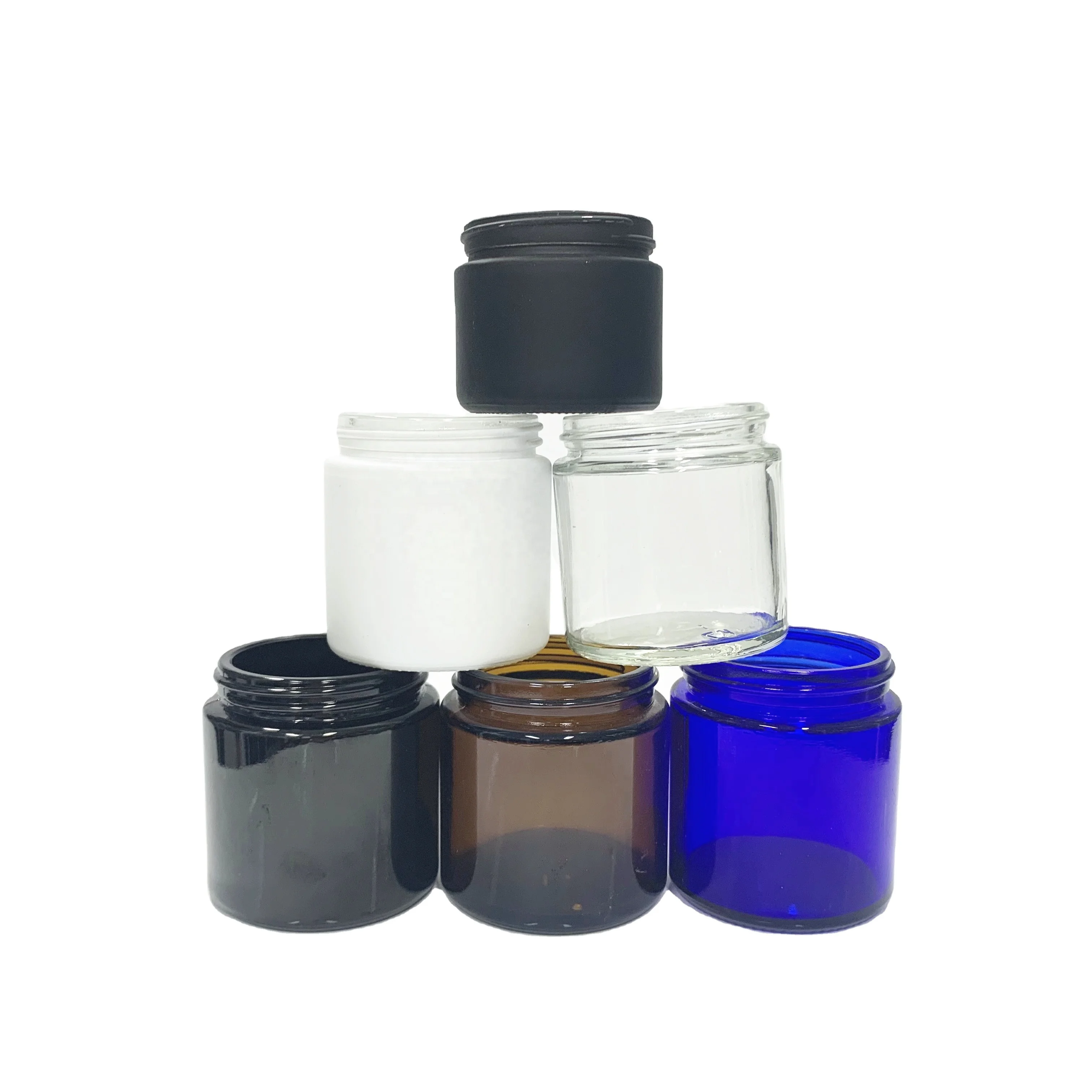 1000 мл контейнер для проб из янтарного стекла с прямой стороны