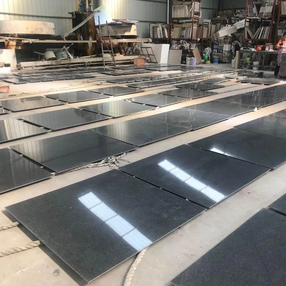 Thin 5-6mm Natural Granite Slab with Fiberglass Backing for Wall Cladding