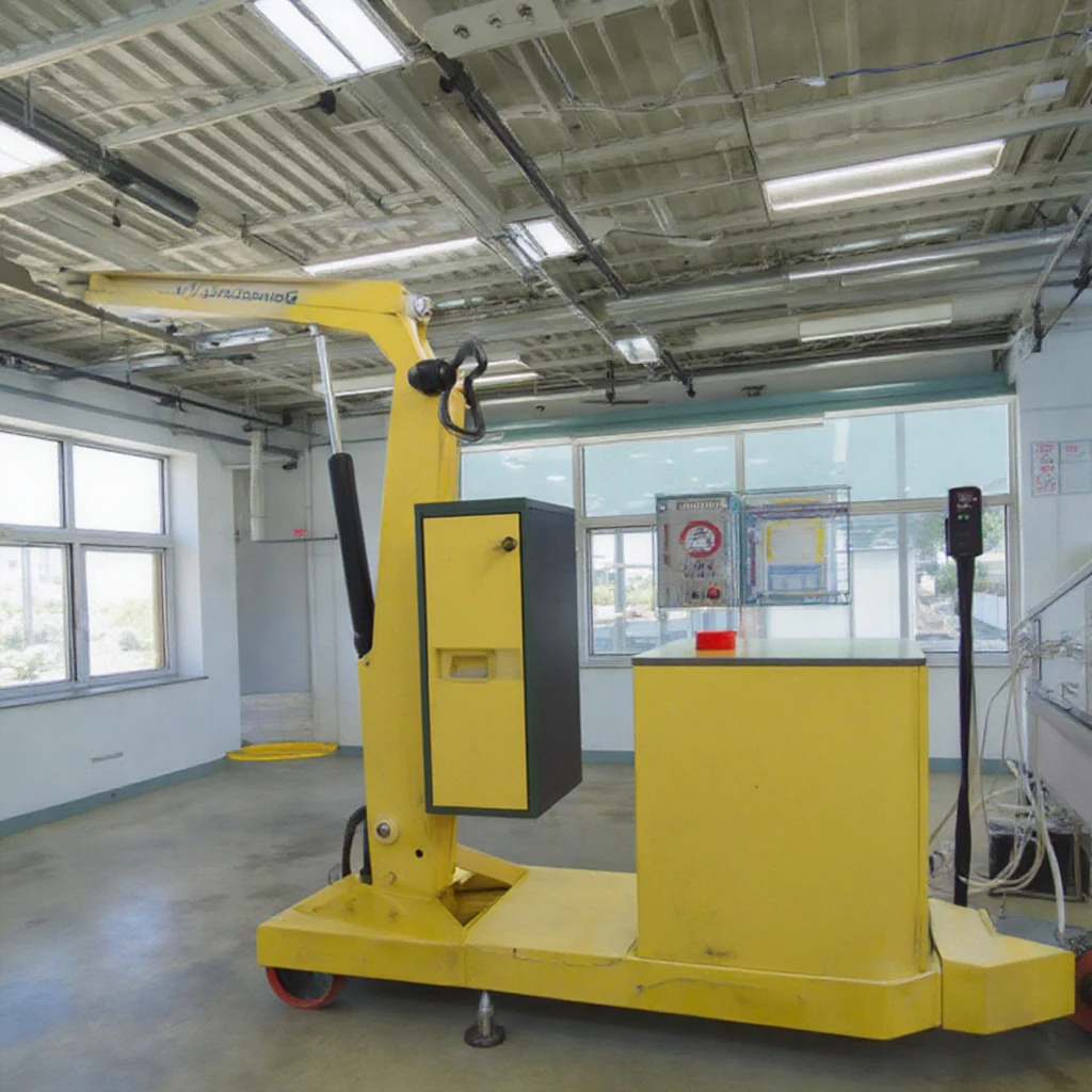 Automated Equipment Telescopic Boom Arm Marine Small Deck Ship Crane Industrial Mobile Self-Propelled Hydraulic Powered Crane