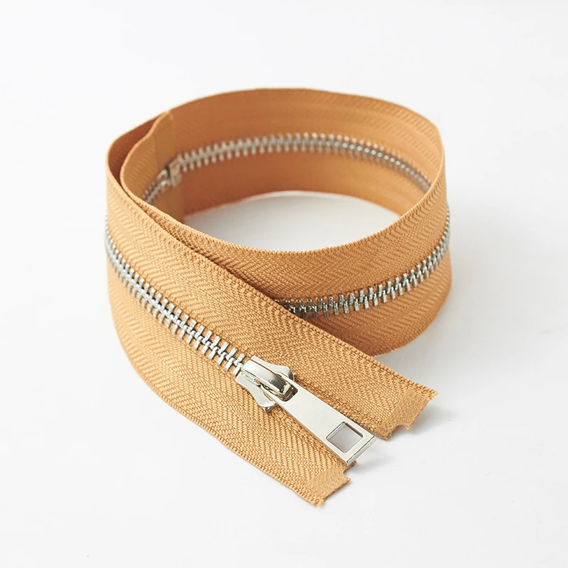 Custom Zipper Factory Wholesale Custom Auto Lock Nylon Metal Zipper 3# 5# 10# Close End Open For Shoes Zipper