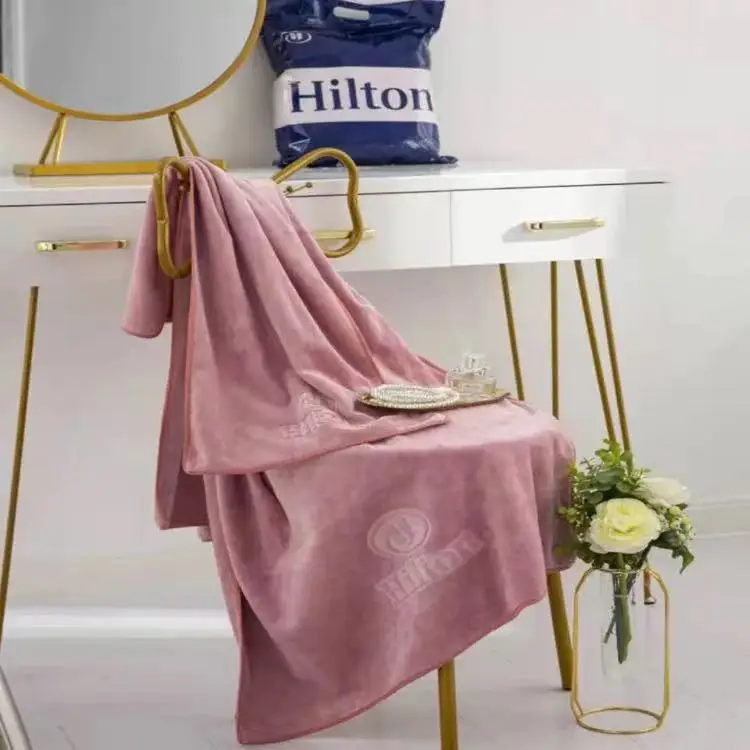 Хлопковое полотенце Hilton набор 5-звездочных гостиничных полотенец 100% хлопчатобумажные полотенца премиум-класса для ванной