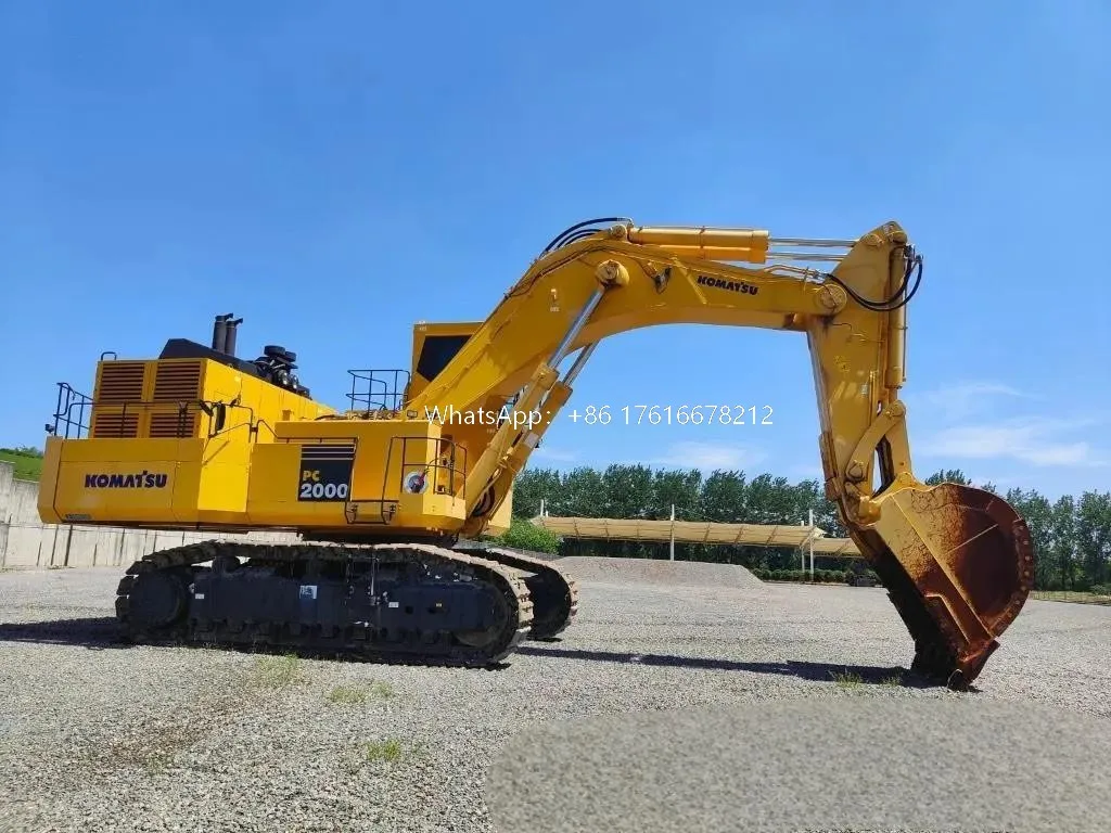 Cheapest Komatsu PC2000 heavy excavator with brand engine