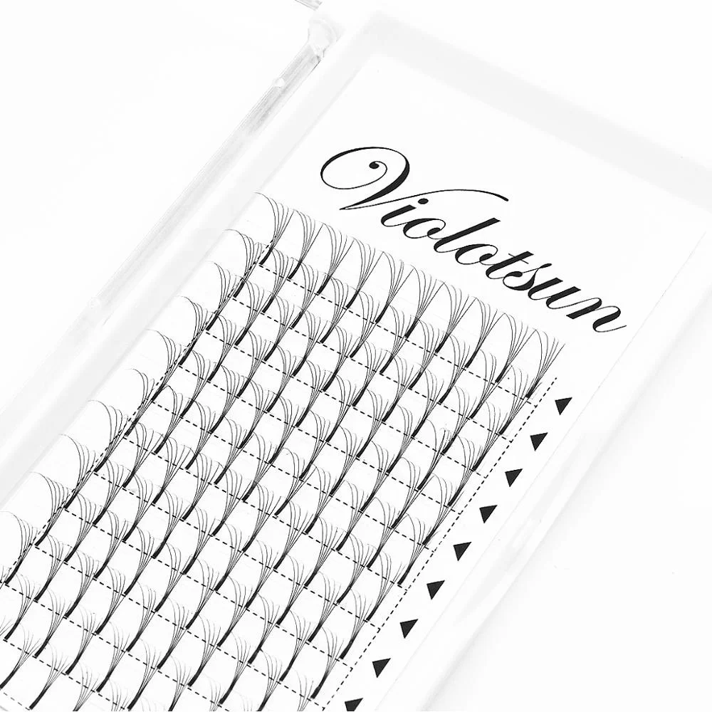 2D 3D 4D 5D 6D Pre fanned lashes Long Stem Premade Fans for Eyelash extension