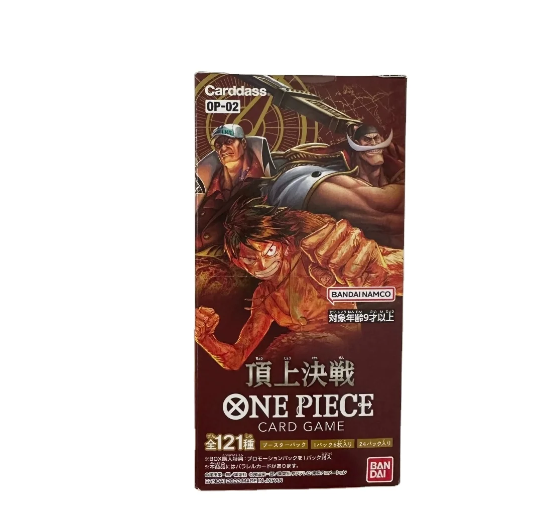 Original Bandai One PieceS Card Japanese Anime OPCG TCG OP01/02/03/04/05/06/07/08 EB01 PRB01 Supplement Pack Cards Children Gift