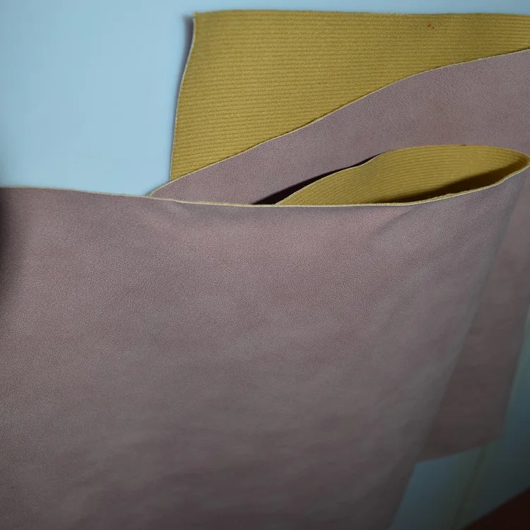 
Thick leather faux fabric synthetic pu nubuck for sofas 