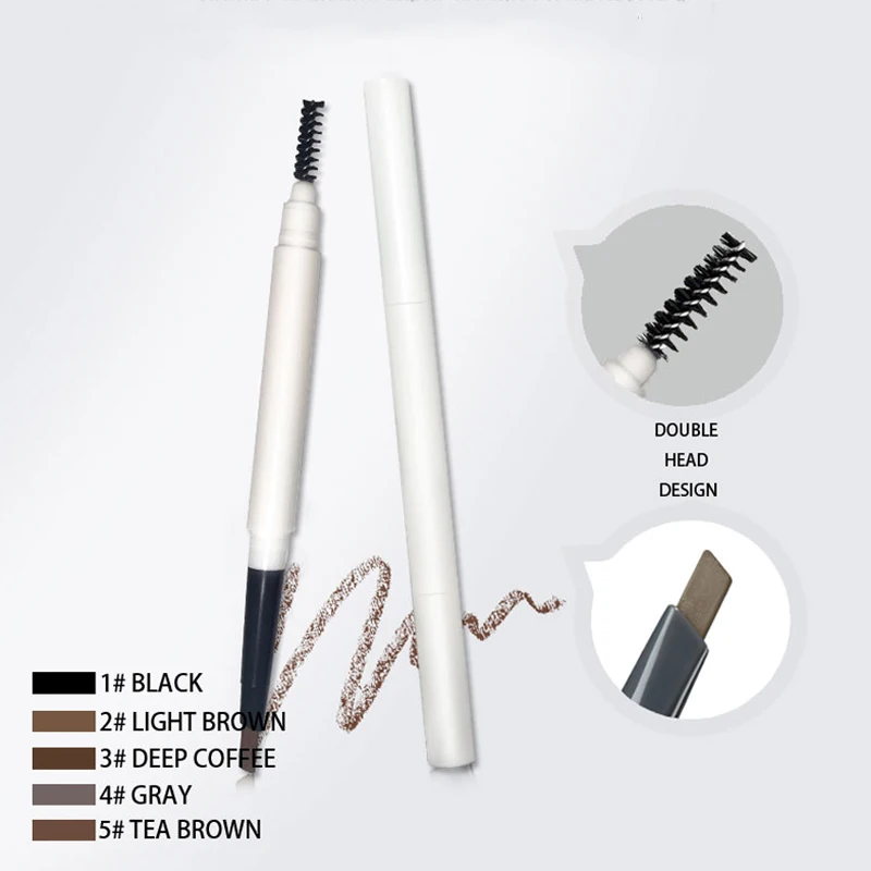 Cruelty free waterproof kits oem private label tattoo Black eyebrow stamp pen