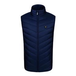 Winter Women Men USB Rechargeable Lightweight Heating Areas Jacket Vest Outdoor Heated Waistcoat Thermal Clothing Supplier