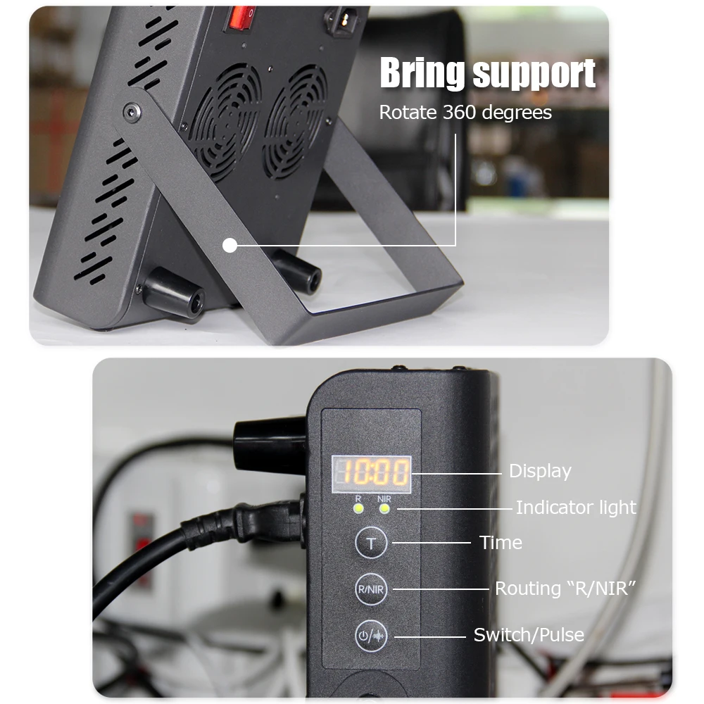 Ideatherapy home use salon machine device 850nm 660nm Red Near Infrared Led Light Therapy for Speed up wound healing