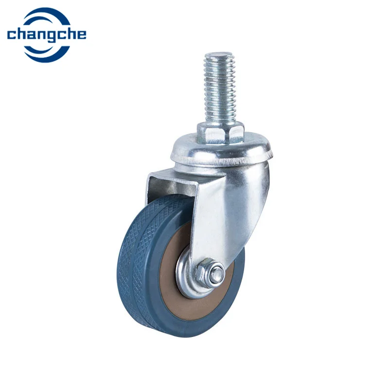 4 Inch Threaded Stem Casters for Cart and Furniture