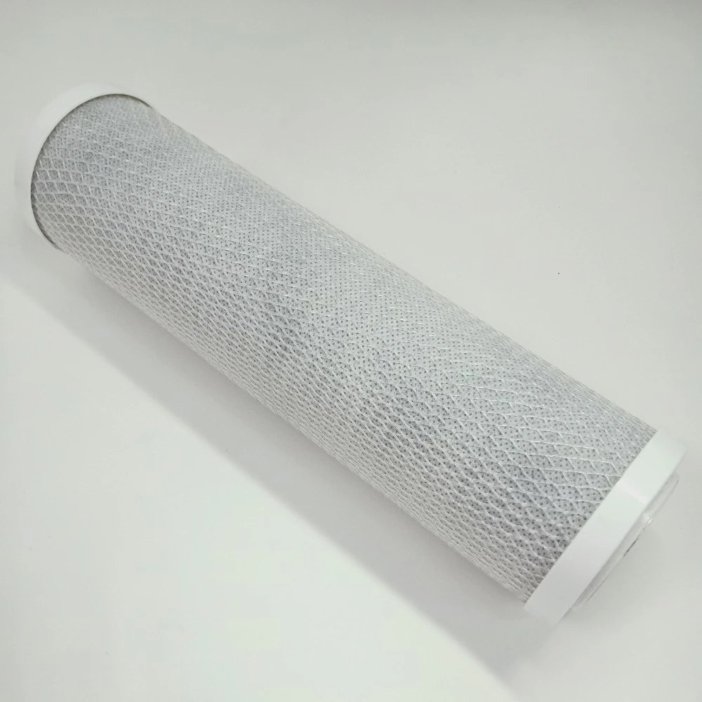 Ran CTO Filter Udf Water Filter Cartridge Block Filter OEM Activated Carbon Electric White 10 Inch Under Sink Activated Carbon