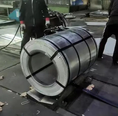 ASTM A463 Prepainted Aluminized Steel Coil  17/5 microns 20/13um AS270  for heat insulation Ral7035