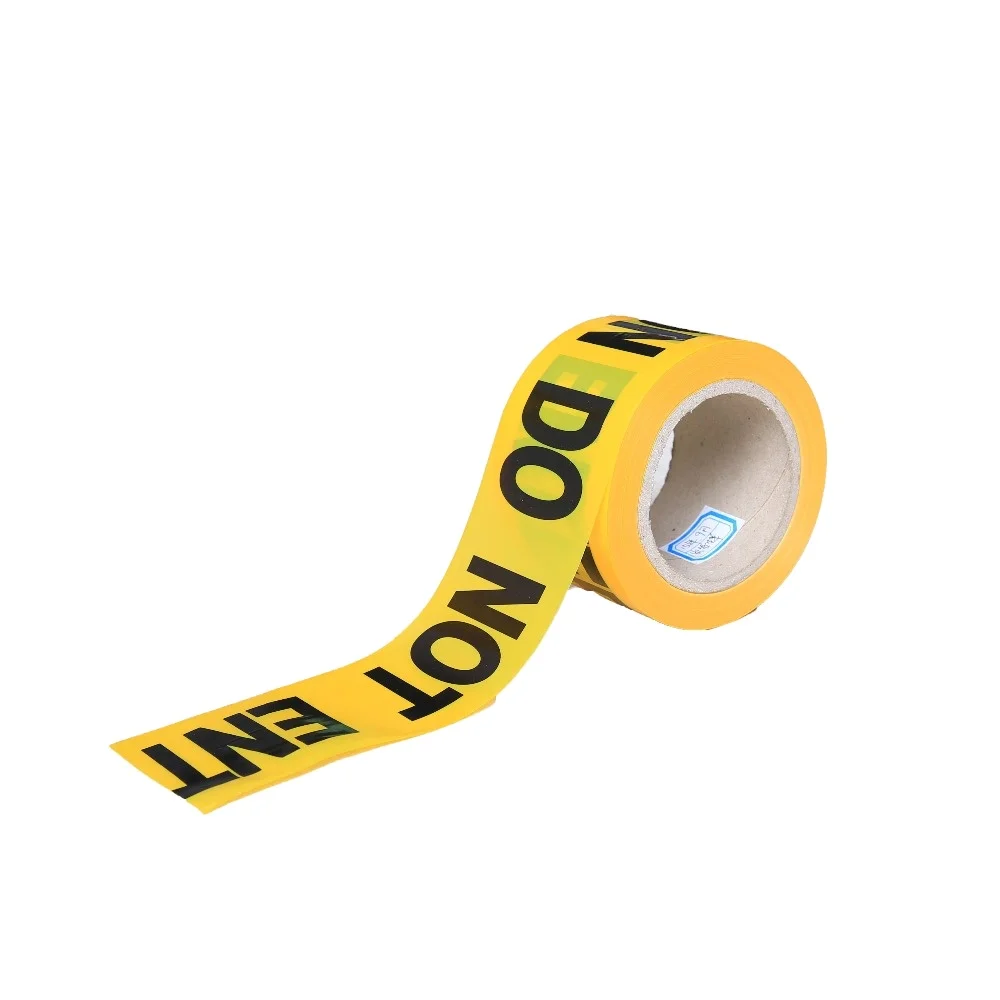 Factory directly high tensile strength caution tape warning tape barricade tape