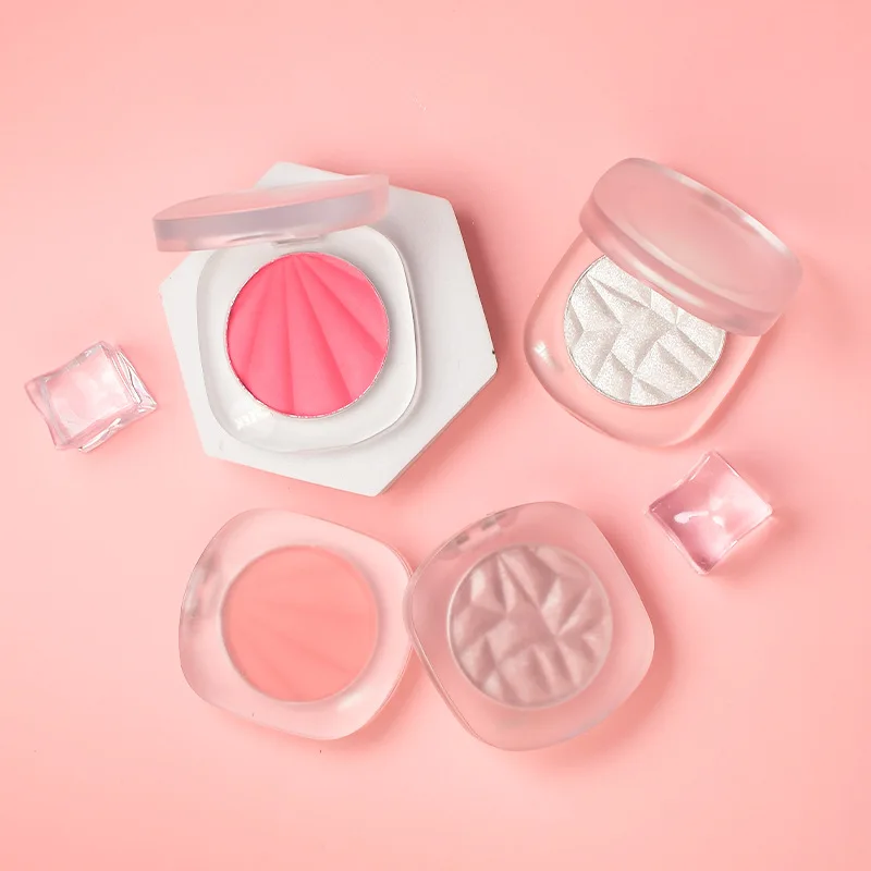 Wholesale Low Moq No Label 5 Color Make Up Blusher Cream Blush Custom Logo Powder Blush Single Cream Blusher