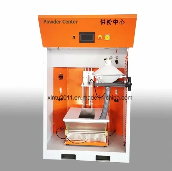 Automatic Powder Feeder Center in the Powder Coating Line System