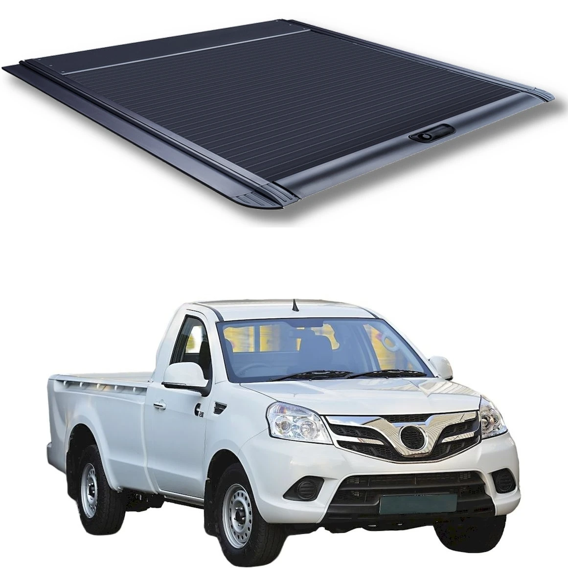 Retractable Hard Pickup Tonneau Bed Cover Roller Lid For For FOTON tunland E5 standard bed