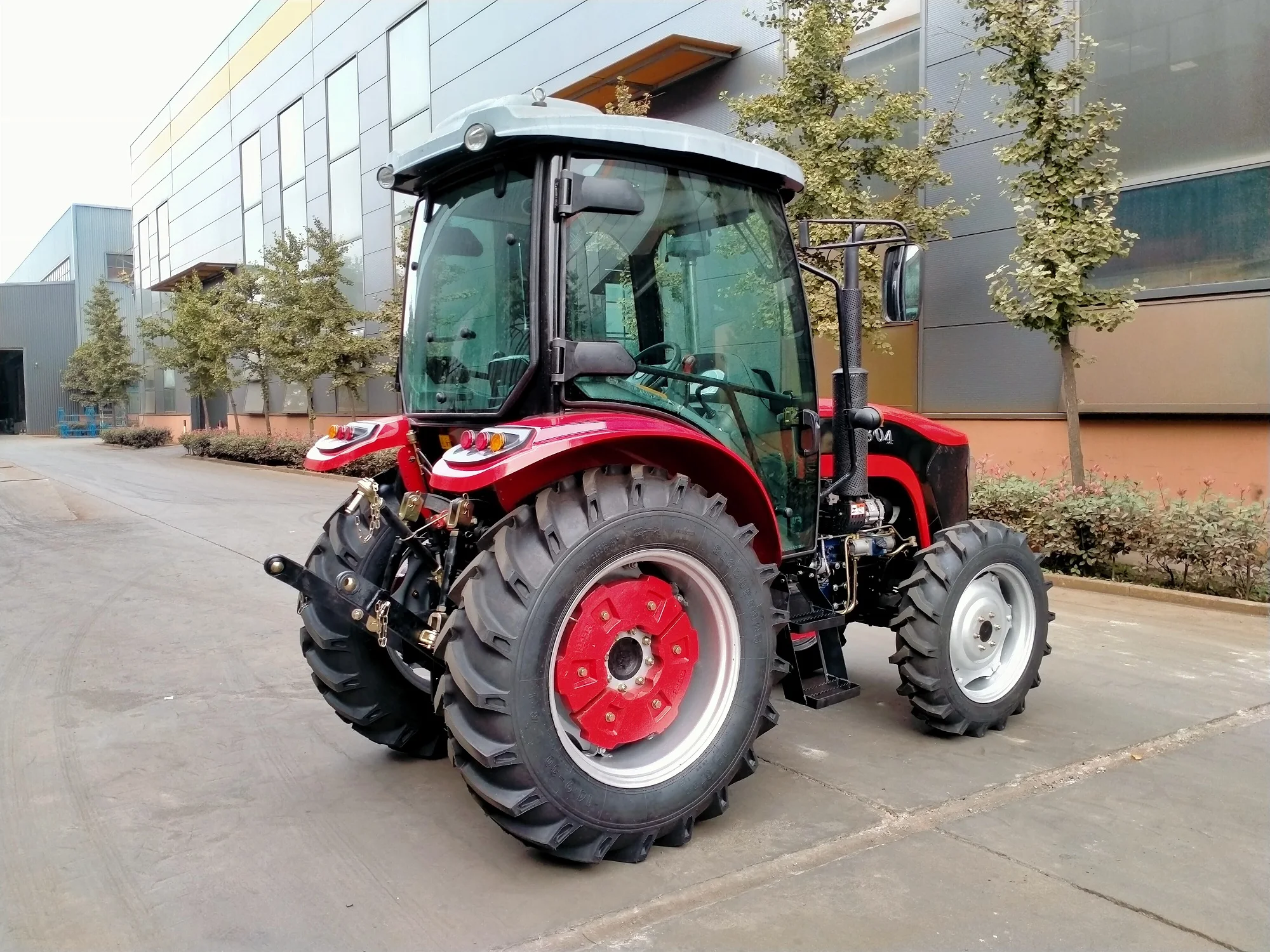 80hp 4wd 4x4 компактные сельскохозяйственные тракторы