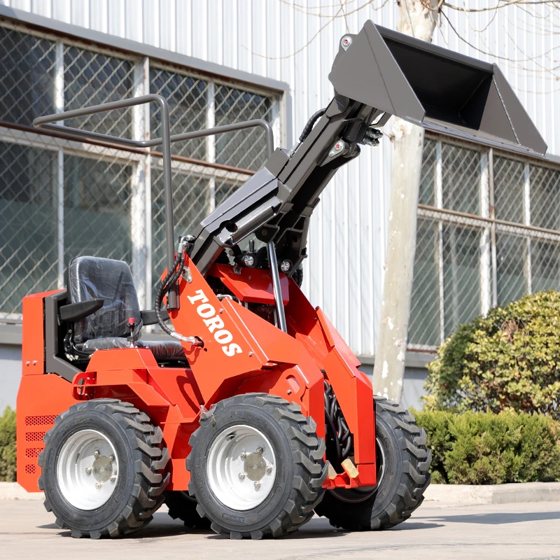 Free Shipping China Factory Epa Engine Wheel Loader Family Farm Use Mini Loader 4x4 Backhoe Loader for Sale