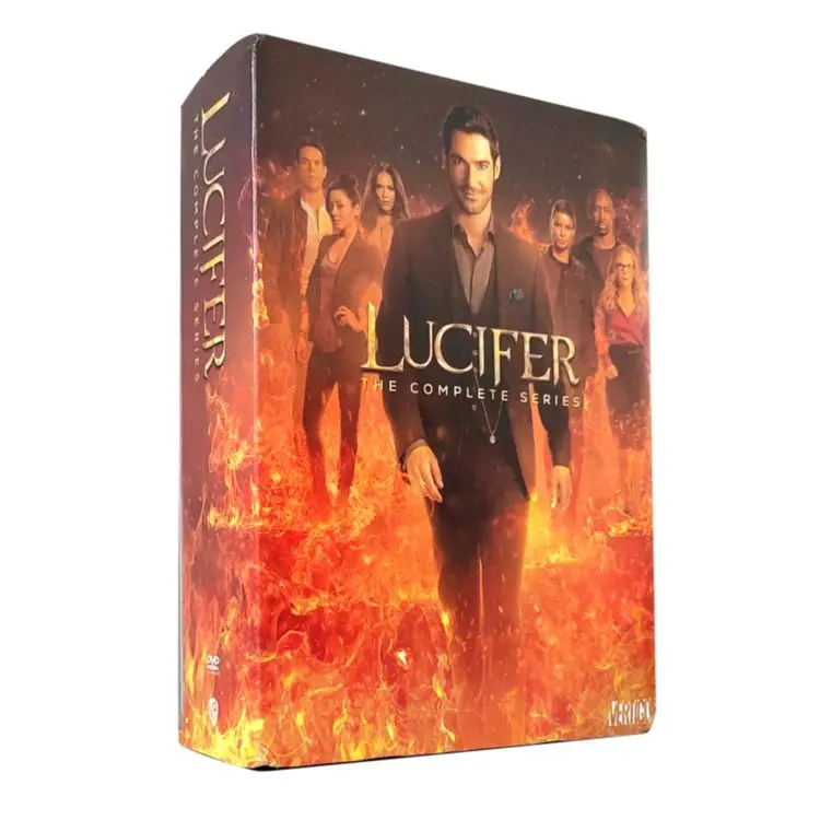 Lucifer season 1-6 the complete series dvd box set wholesale dvd movies tv series  best seller 2022  gift  Free Ship