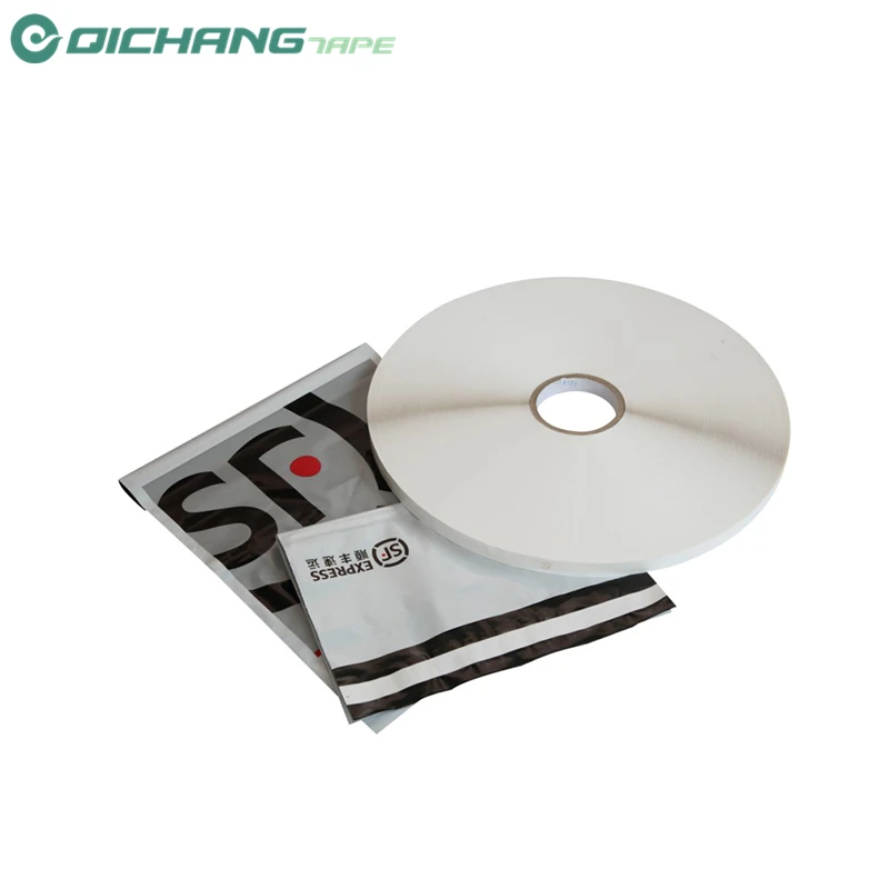 2021 Qichang special PEPA film permanent bag sealing tape for plastic PE express bags