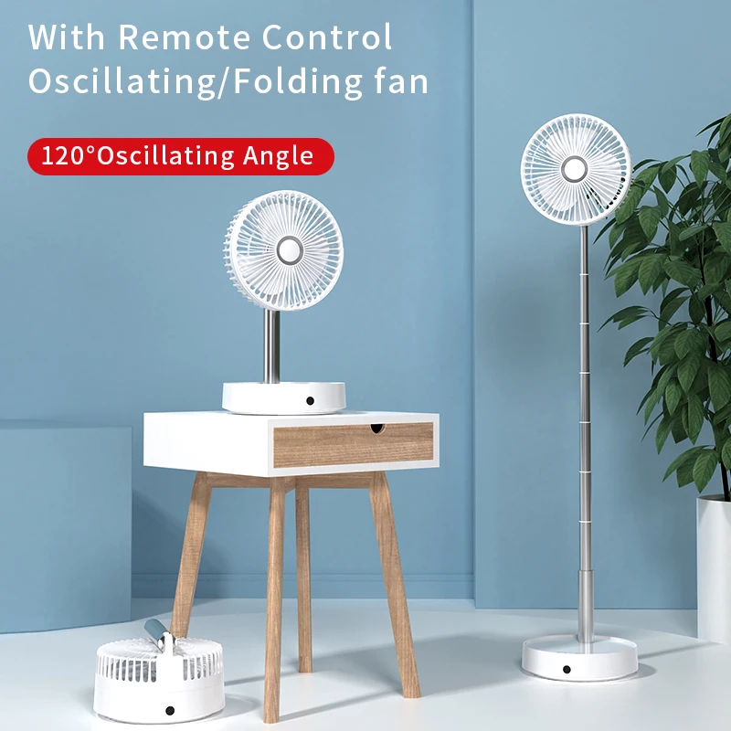 hand air cooler desk foldable camping cordless folding floor pedestal tower USB rechargeable electric portable stand table fans
