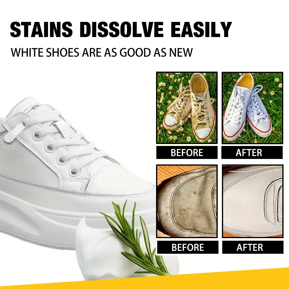 Travel Portable Easy Use Remove Sneaker Stains Shoe Care Cleaning Liquid Kit with Brush