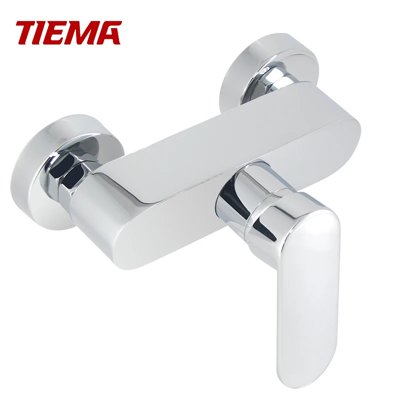 European Wall Mounted Guaranteed Quality Modern Style Design Modern Exposed Wall Mounted Bath & Shower Faucets