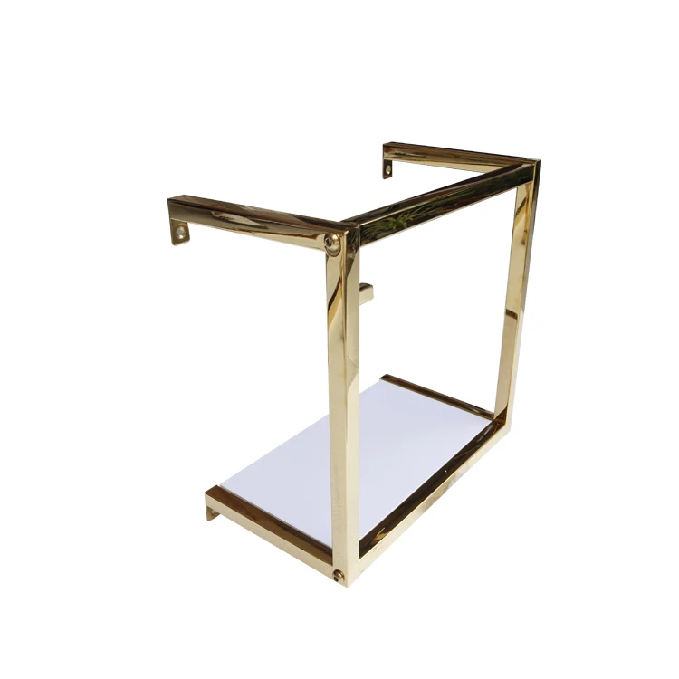 Custom Women Bag Desk Display Stand Handbags Lady Women Display Racks Metal Retail Bag Shoe Rack
