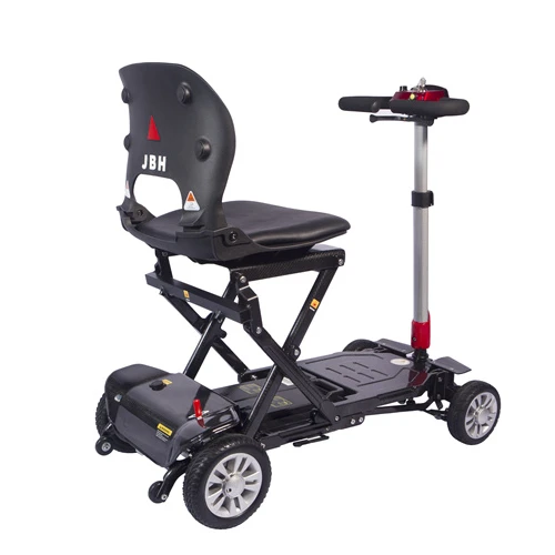 Carbon material smoothly movable compact and comfortable Scooter with large capacity for old man